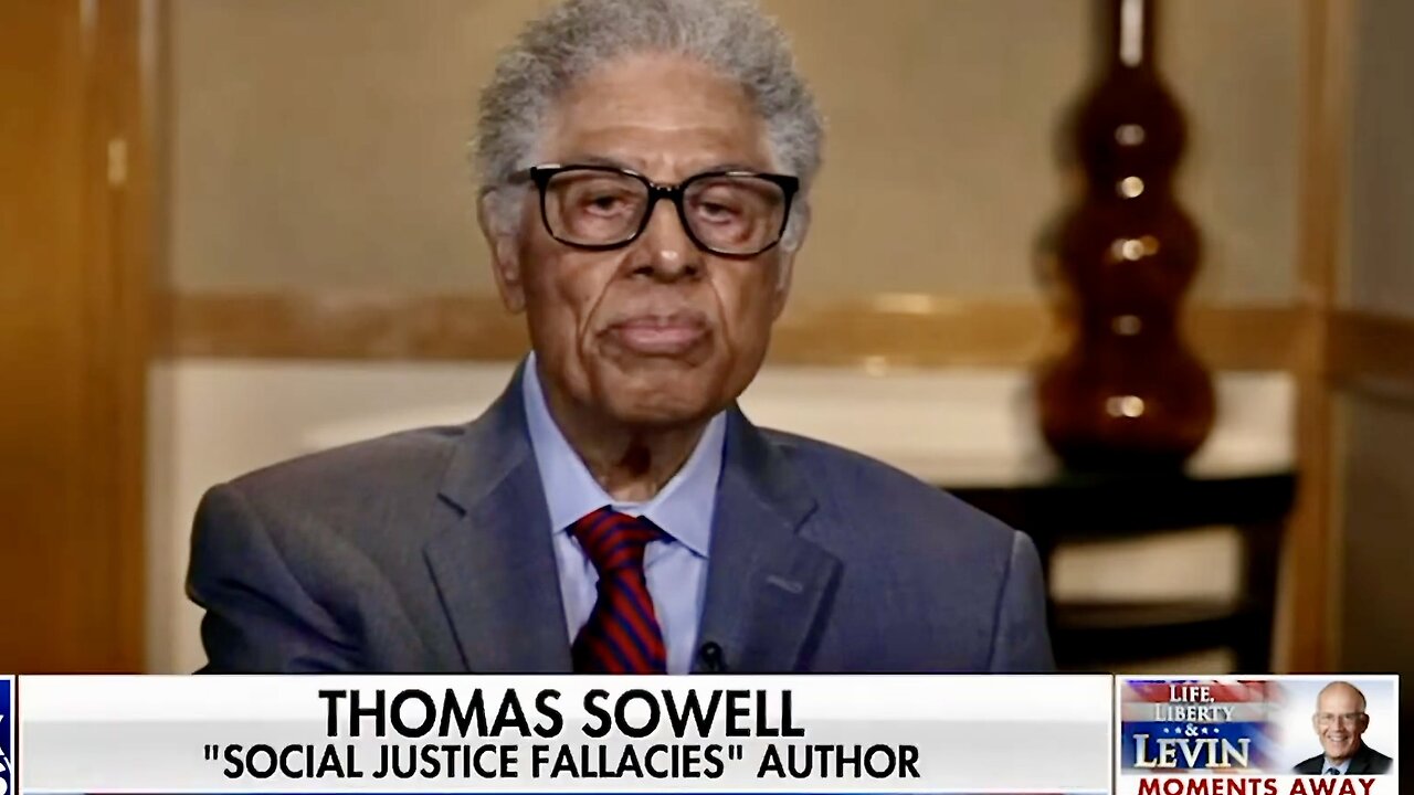 Thomas Sowell Debunks Myth: Black Poverty Is Due To Racism ~ Social Justice Fallacies