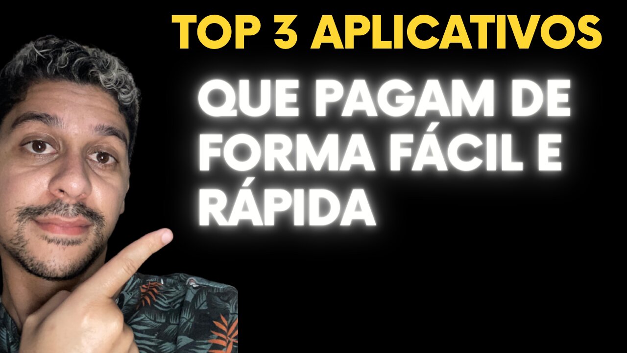 Top 3 aplicativos que pagam de forma fácil e rápida _ Ganhe dinheiro usando esses apps