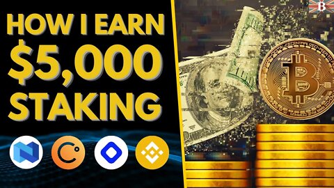 How I Earn $5000 Per Month Passive Income Staking & Lending Crypto