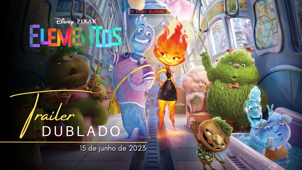 Elementos | Trailer oficial dublado | 2023