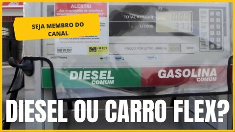 Veículos a Diesel ou Flex qual esta valendo a pena ? respondendo
