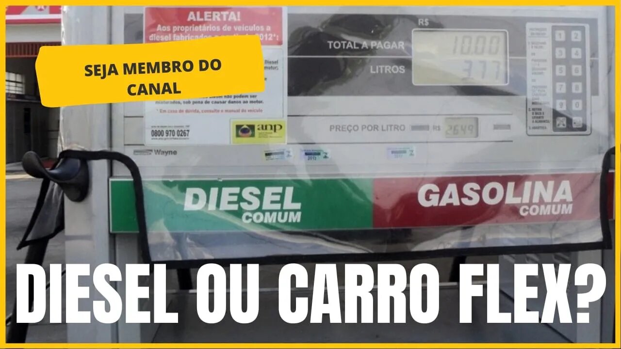 Veículos a Diesel ou Flex qual esta valendo a pena ? respondendo