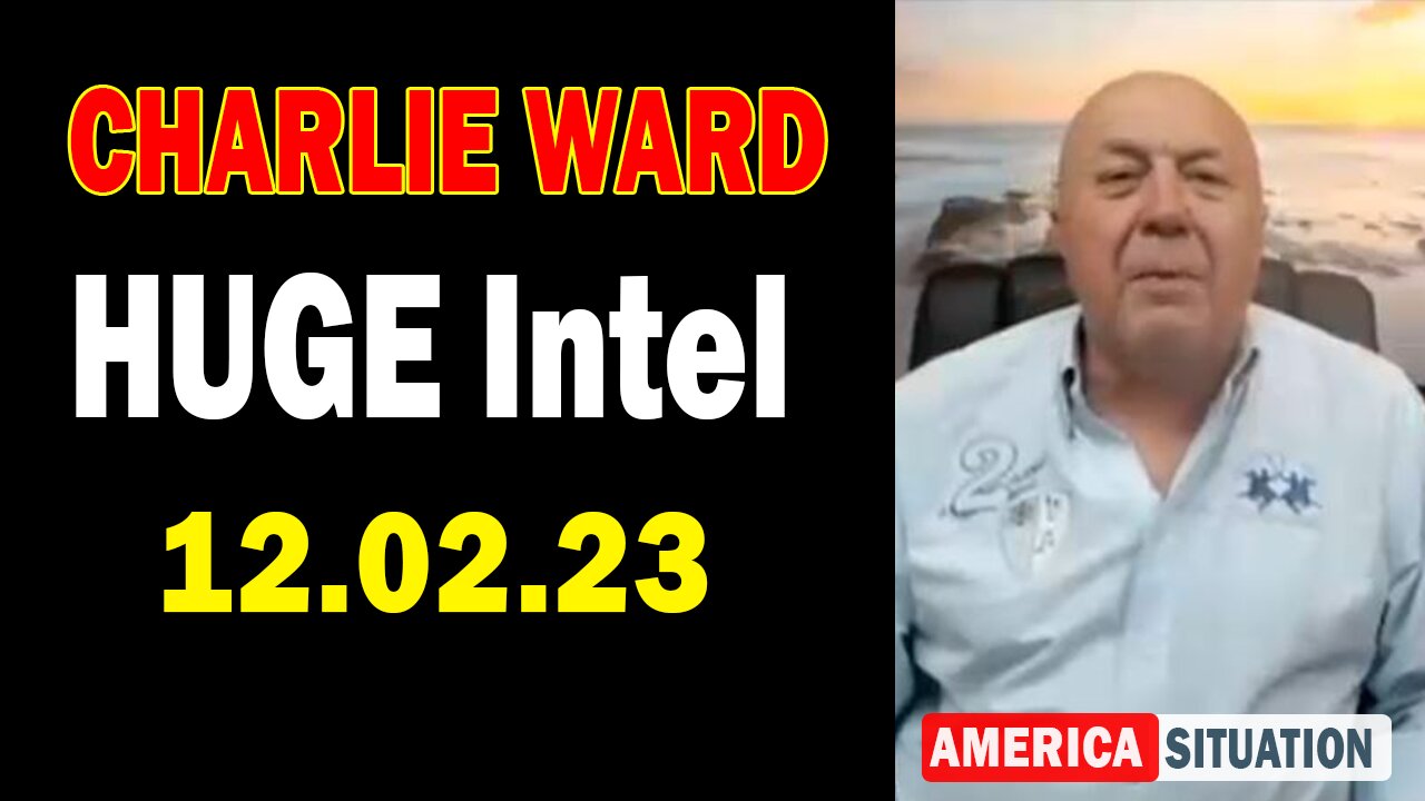 Charlie Ward HUGE Intel Dec 2: "DIANE KAZER TALKS ABOUT WHAT'S MAKING US SICK?"