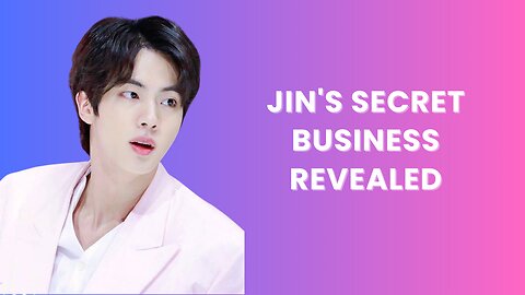 BTS Jin launches His Own Liquor Company