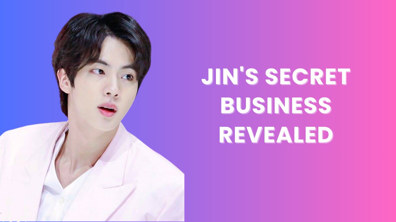 BTS Jin launches His Own Liquor Company