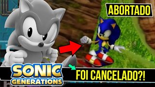 Sonic Generations ja foi Cancelado ?! | Jogos Cancelados do Sonic #shorts