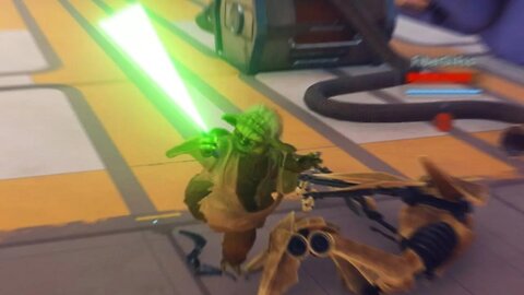 Zig Zagging with Yoda like its 2002