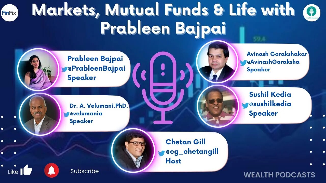 Markets, Mutual Funds & Life with Prableen Bajpai | Wealth Podcasts