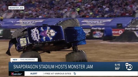 Snapdragon Stadium to host Monster Jam