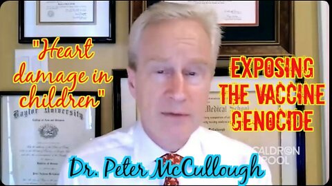 ⚫️V884. Dr Peter McCullough EXPOSING THE VACCINE