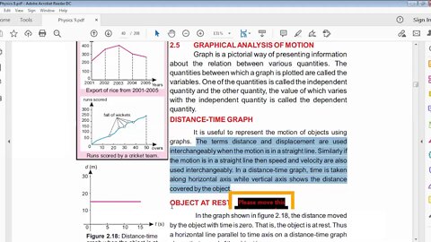 PHYSICS Class 9th CH#2Acceleration, Graph, Distance time graph