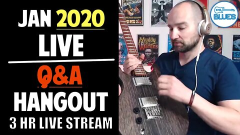 intheblues live stream - Talking Guitars, Amps, Live Playing, and More!