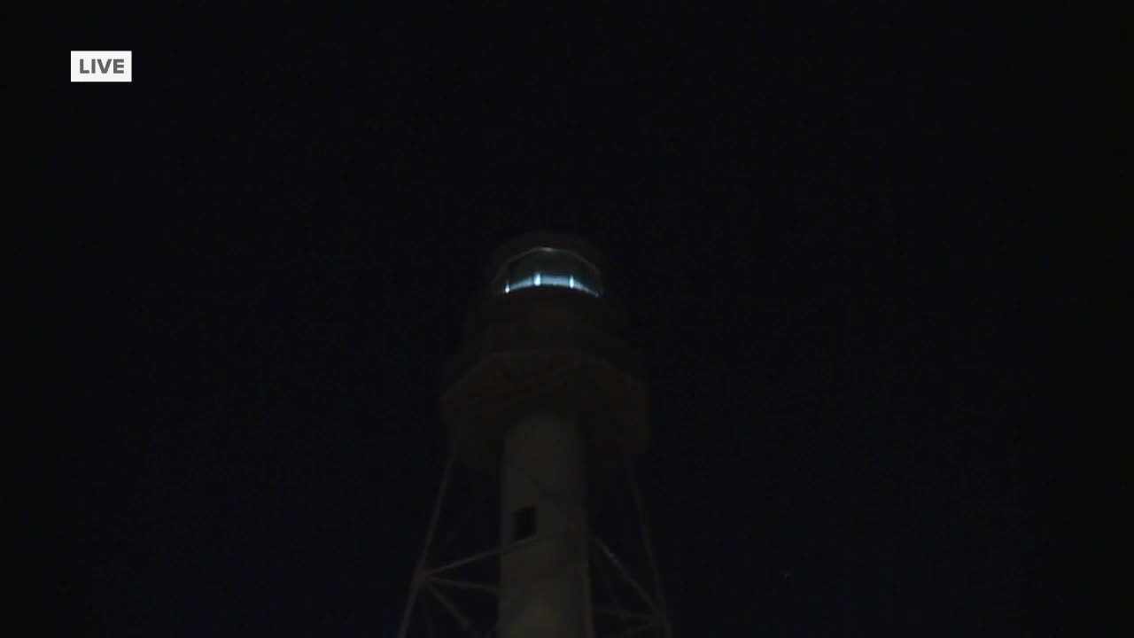 Sanibel Lighthouse relit for first time since Hurricane Ian