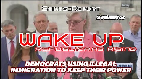 2905. WAKE UP ⏰️ Democrats getting Illegals to Vote