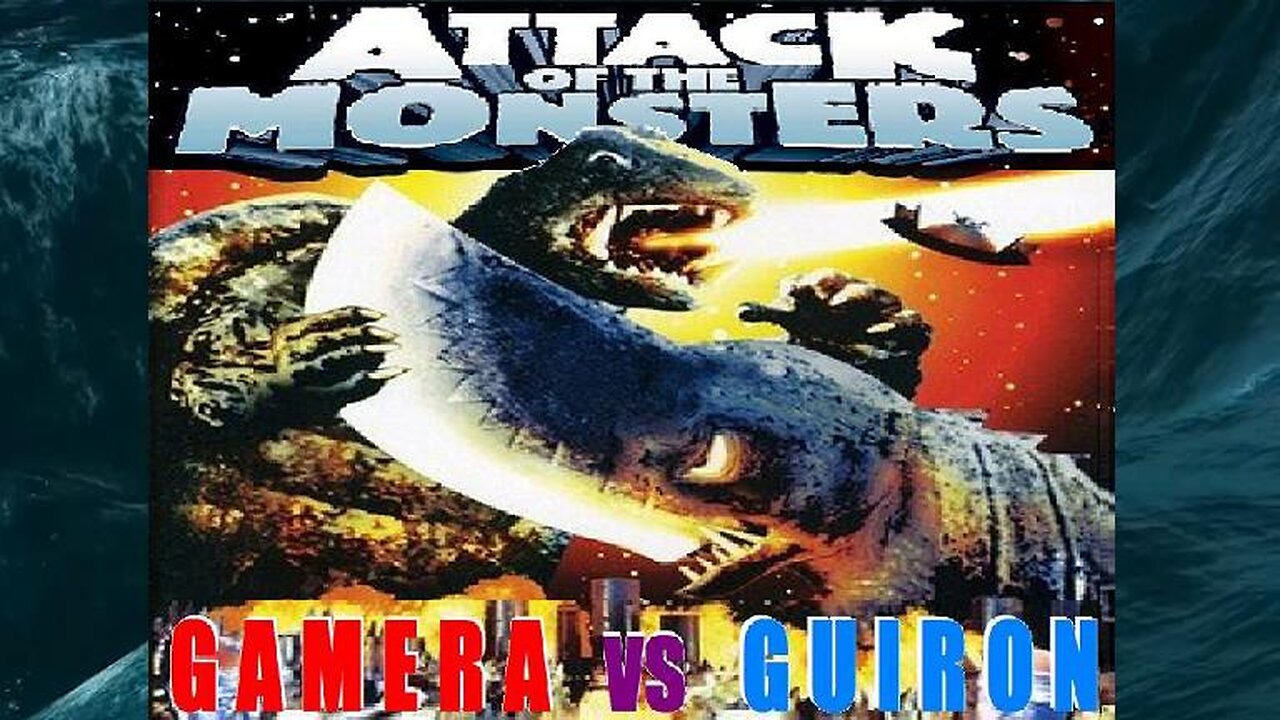 GAMERA VS GUIRON 1969 (Attack of the Monsters) Giant Gamera vs Axe Monster Guiron FULL MOVIE HD & W/S