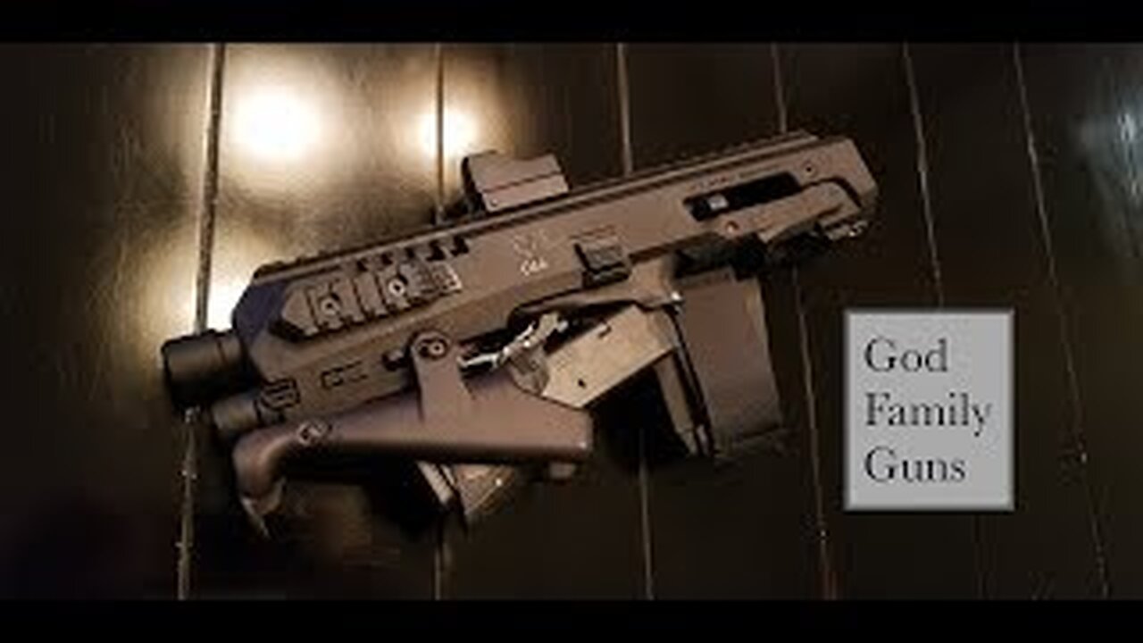 Full Conceal Folding Glock 19 and Glock 43 with the CAA Viper