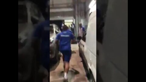 Uniformes do Náutico chegando pro jogo contra o Vasco as 19:15