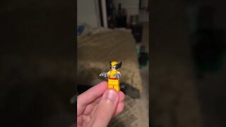 Lego Wolverine minifigure