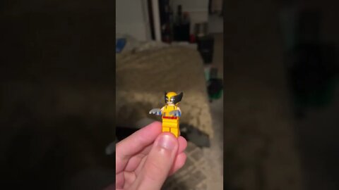 Lego Wolverine minifigure