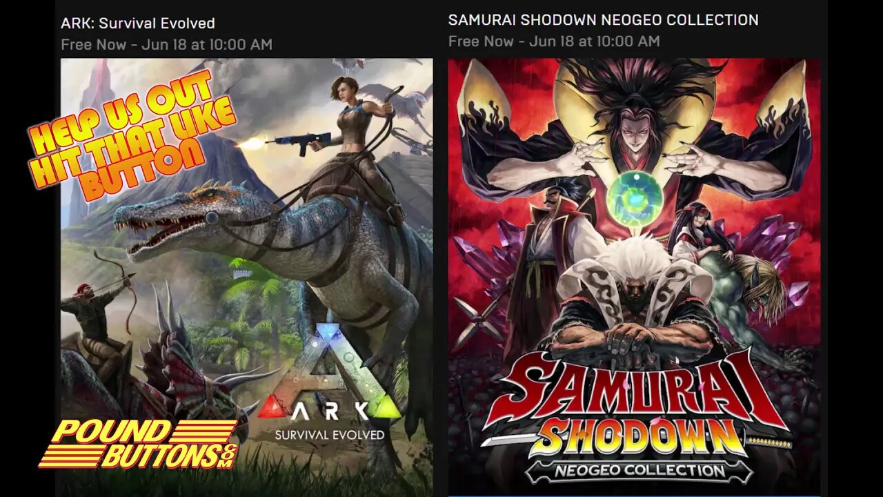 EPIC has Two FREE Games this time.