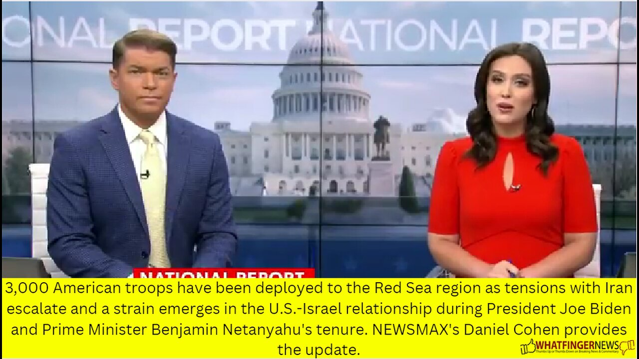 3,000 American troops have been deployed to the Red Sea region as tensions with Iran escalate