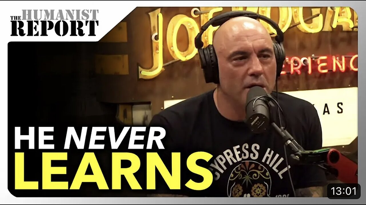 Joe Rogan Finally Admits There’s ZERO Evidence to School Litter Box Hoax He Pushed