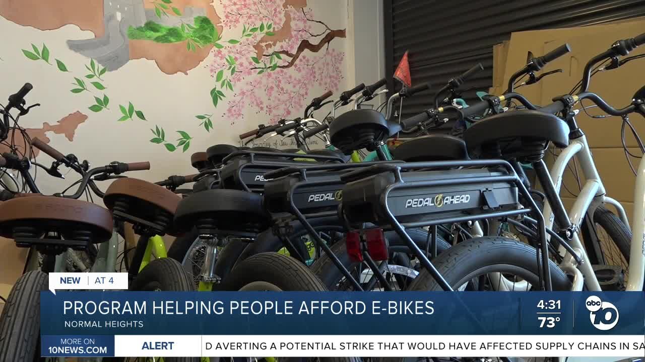 Pedal Ahead e-bike program helping statewide initiative