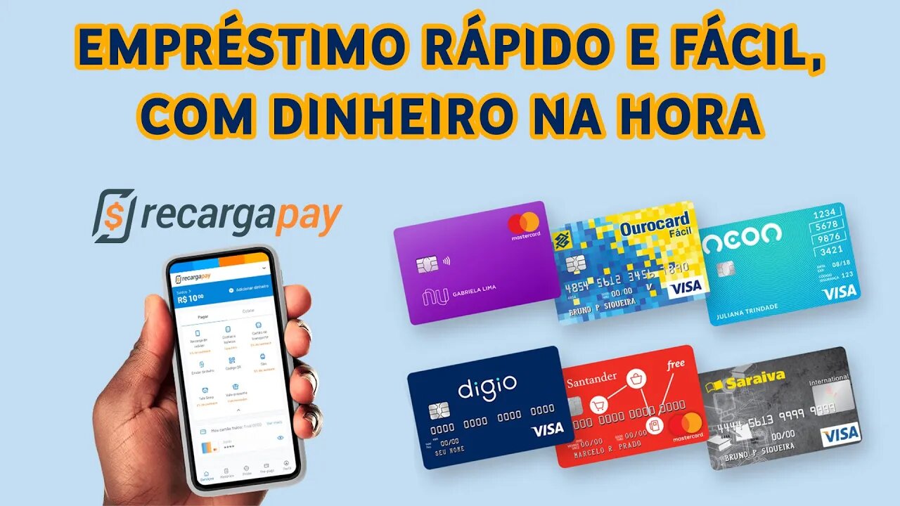 EMPRÉSTIMO RÁPIDO E FÁCIL, COM DINHEIRO NA HORA EM ATÉ 12X NO CARTÃO DE CRÉDITO