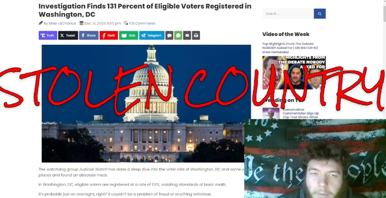 131 Percent of "ELIGIBLE" Voters?!