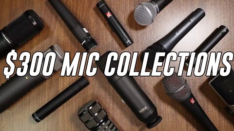 $300 Mic Collection for Home Studio, Streaming, and Voice Over