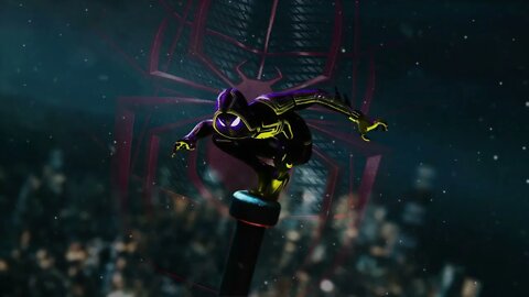 Lively Wallpaper - Neon Spiderman