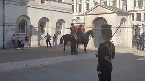 Kings troop 4oclock inspection #horseguardsparade