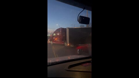 Trailer Falls Off Truck