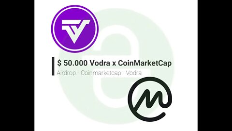 Airdrop - Coinmarketcap - Vodra - 28/10/21