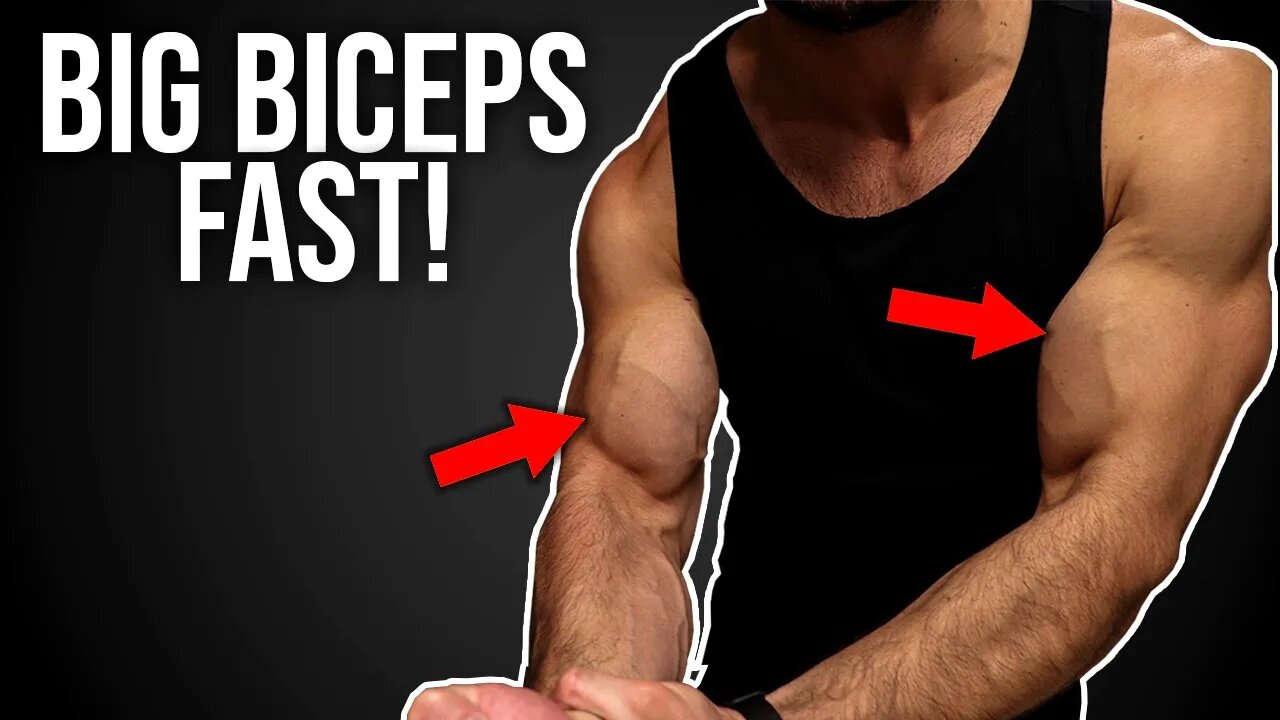 3 KILLER Biceps Exercises (WIDER + TALLER BICEPS!!)