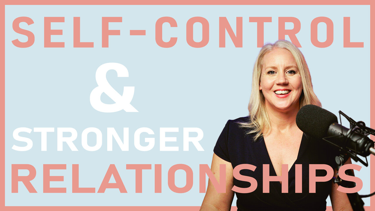 SELF CONTROL in Relationships | Self-regulation & Emotional Intelligence