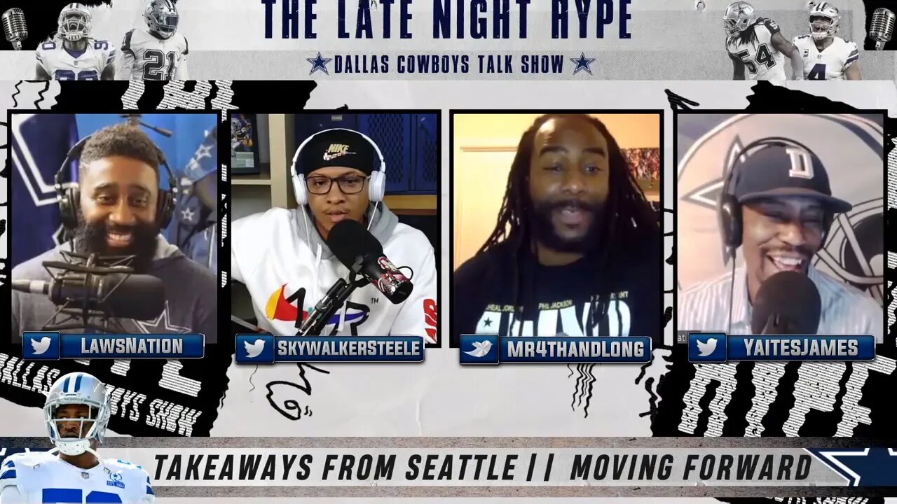 Dallas Cowboys | Jesse Holley on The Late Night HYPE Part II | Earl Thomas or Eric Reid at Safety