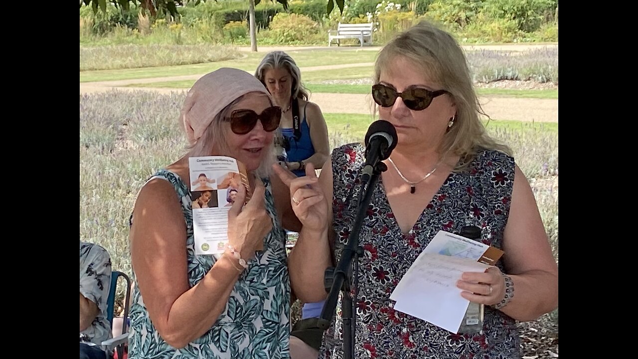 Kate And Shirley From The People’s Health Alliance - Reigate Superstand September 2023