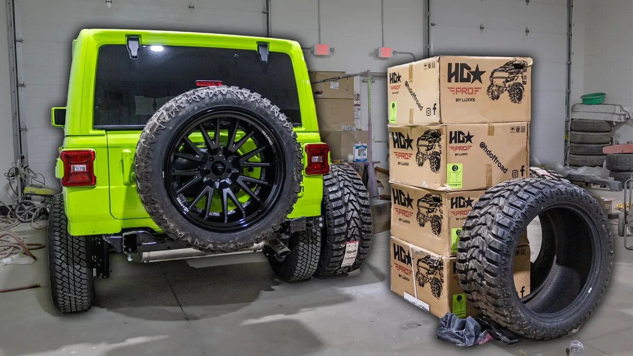 Slapping 24's on My Wrangler. My Best Idea YET.