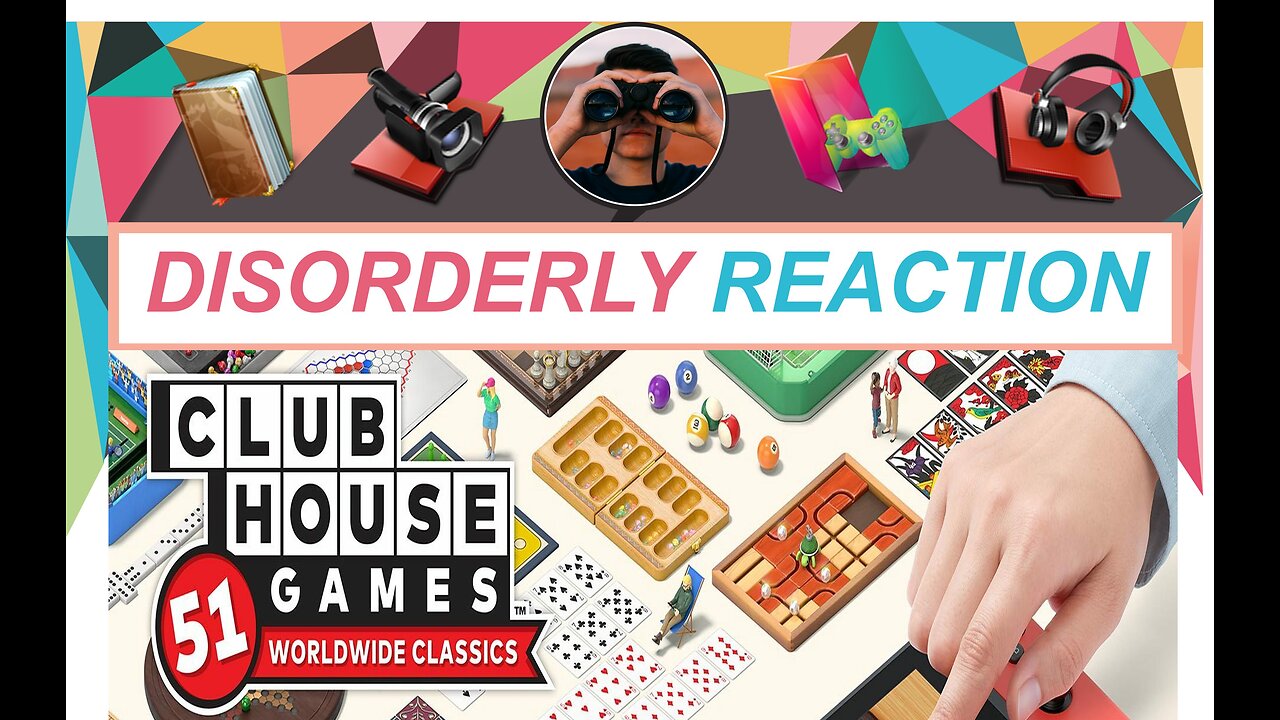 Disorderly Reactions (CLUBHOUSE GAMES) Nintendo Switch Transcendent Studios LLC