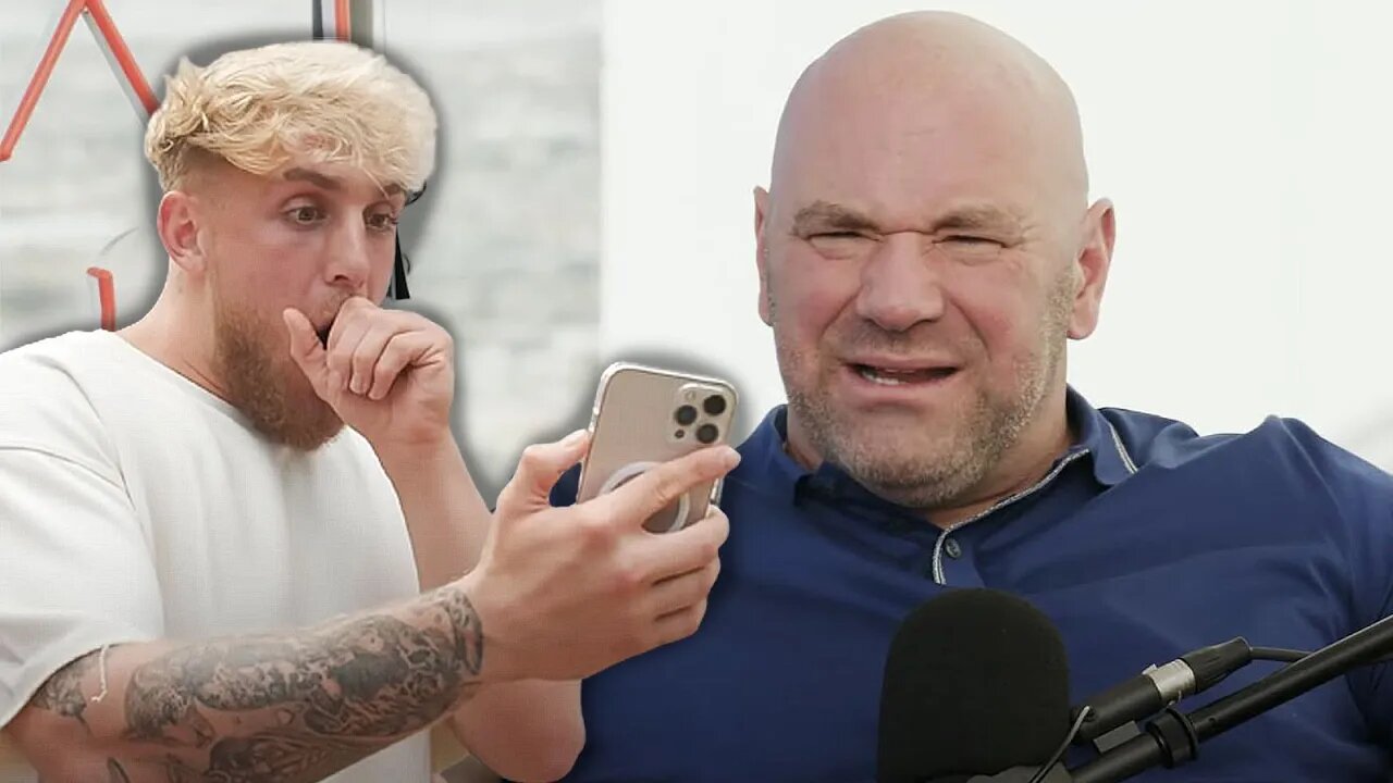 Jake Paul reacts to Dana White wagering a massive bet on his upcoming bout with Ben Askren.
