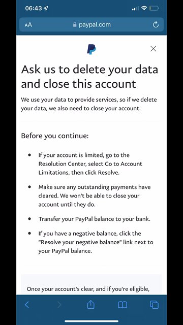 Goodbye PayPal-You are no longer my Pal