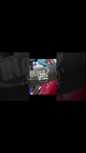 Filtro esportivo depois de lavar com o produto