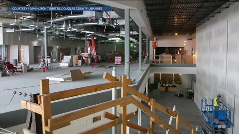 Castle Rock library topping off celebration