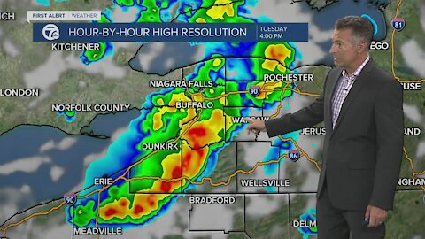 7 First Alert Forecast 5am Update, Tuesday, August 10