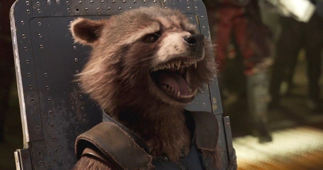 Funny moment of Rocket 😂 in the gardians of the Galaxy.