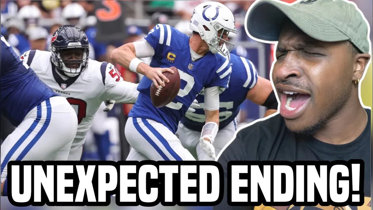 SHOCKING GAME! Indianapolis Colts vs. Houston Texans | Week 1 2022 Game Highlights REACTION!