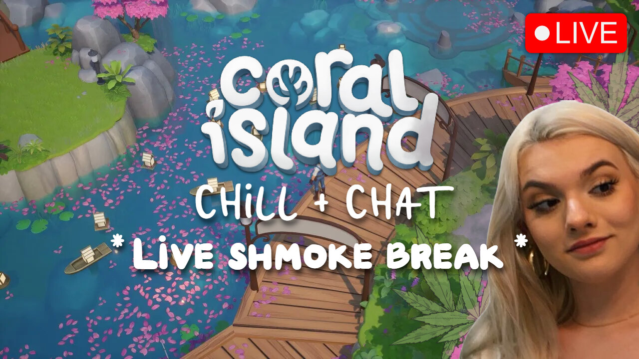 shmokin all the greens and gamin 💚 Coral Island ✨