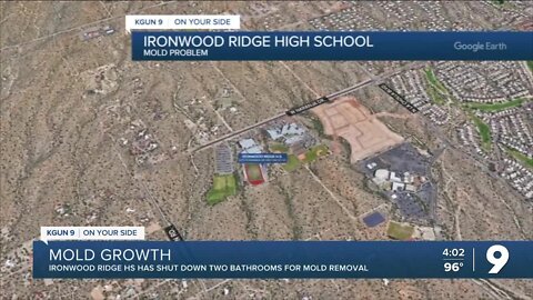 Ironwood Ridge HS shuts down two bathrooms for mold removal