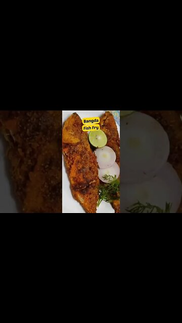 Bangda Fish Fry #shorts #recipe #fishfry #reels #spicy #crispy #lunch #dinner #seafood